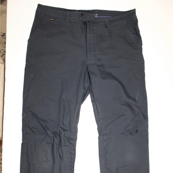 RLX Ralph Lauren Other - Mens RLX Golf Ralph Lauren Washed Out Black Windbreaker Pants Stretch Size 34